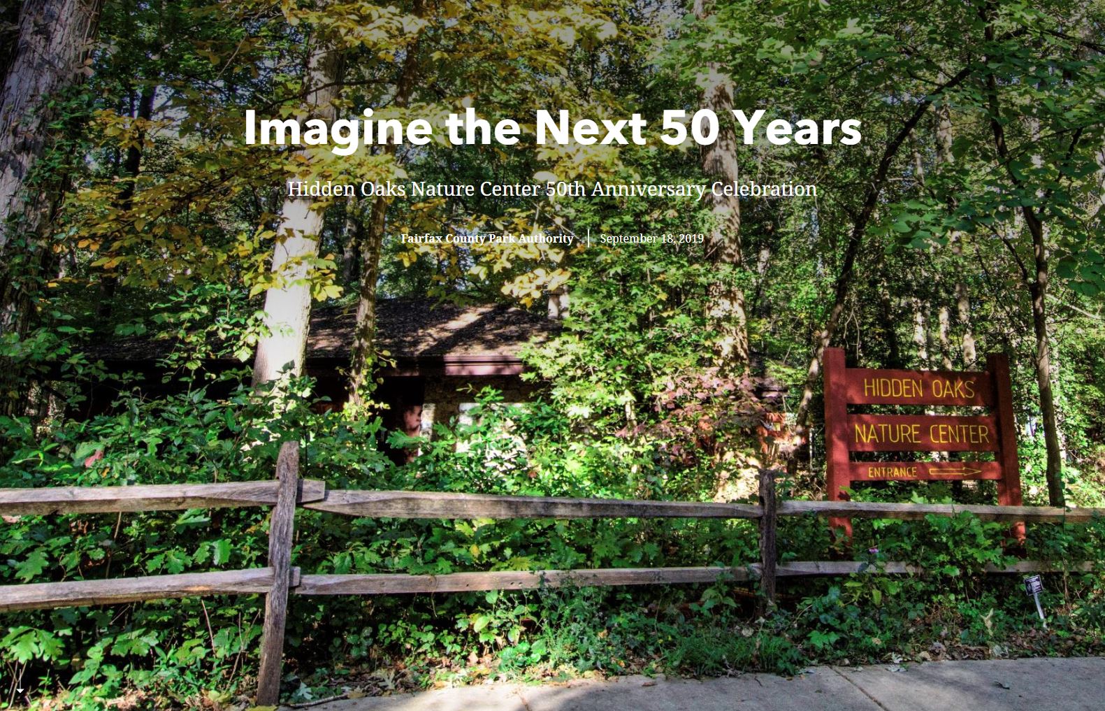 Hidden Oaks Nature Center, Visitor Center Park Authority